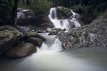 waterfalll at Jeram Tengkek, Batu Kikir, Negeri Sembilan, Malaysia