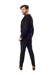 Naklejka premium casual man