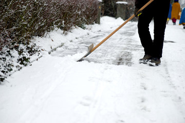 Schnee räumen