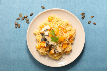 pumpkin risotto
