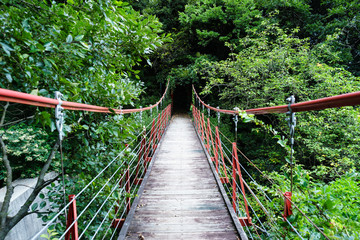 御殿山さくらつり橋