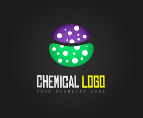 Creative Chemical Colorful  Logo design for brand identity, company profile or corporate logos