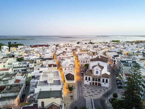 Traditional portuguese village of Olhao, Algarve, Portugal
