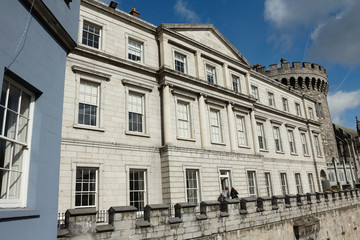 Fototapeta na wymiar Château de Dublin