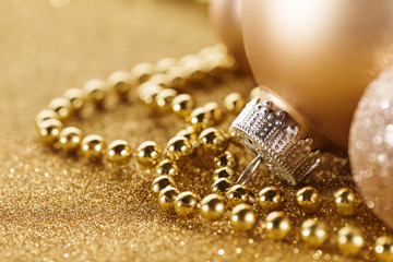 Closeup of decorative bauble