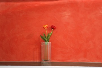 Venezianische Spachteltechnik als Wandgestaltung