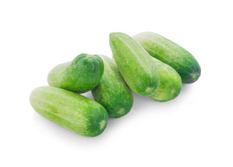 cucumber isolated on white background