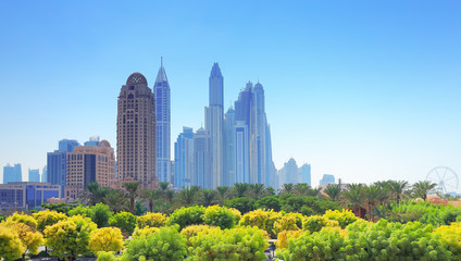 Obraz premium Dubai downtown