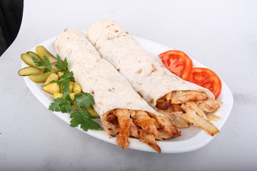 Tavuk döner dürüm