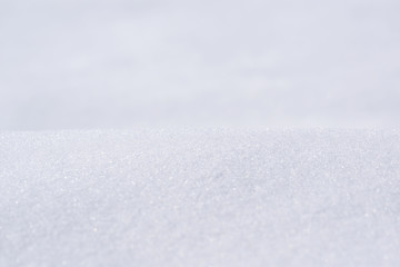 Fototapeta na wymiar Snowy field