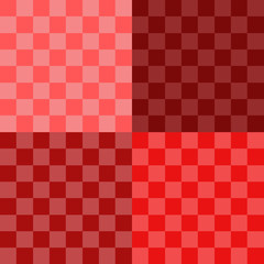 Seamless background pattern with  red squares