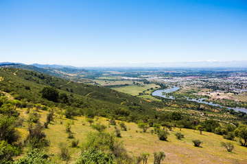 View of Talca and surroundings