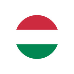 Hungary flag, official colors and proportion correctly. National Hungarian flag. Vector illustration
