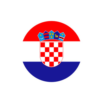 Croatia flag, official colors and proportion correctly.
