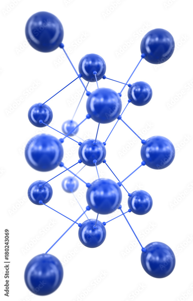 Poster 3d scheme. image with clipping path