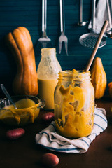 Pumpkin traditional soup