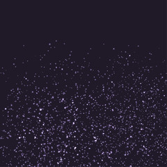 Bright glittering star shimmer over dark background