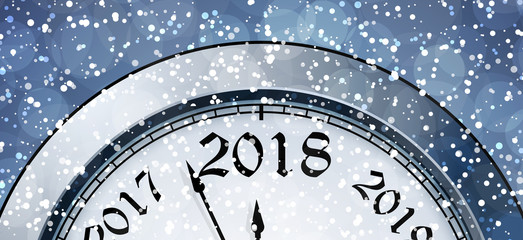 Obraz na płótnie Canvas New Year's Eve 2018