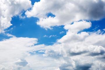 Fototapeta premium clouds in the blue sky