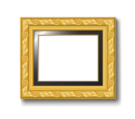 vintage gold frame 