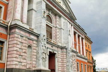 the building in St. Petersburg