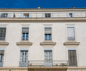 Fototapeta na wymiar Architecture in Nimes, France