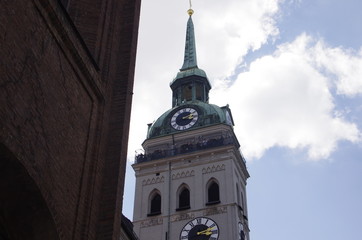 ミュンヘンの街並み