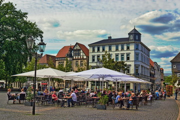 Naklejka premium Lippstadt, Marktplatz