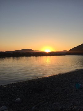 il mare al calar del sol