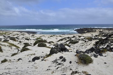 Küstenlandschaft bei Punta del Palo, Lanzarote