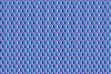 geometric pattern of rhombs in different shades of blue