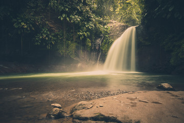 Wasserfall Langzeitbelichtung Karibik