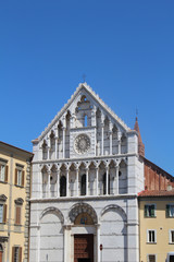 Fototapeta na wymiar Church of St. Catherine in Pisa