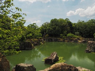 Fototapeta premium Japanischer Garten Teich