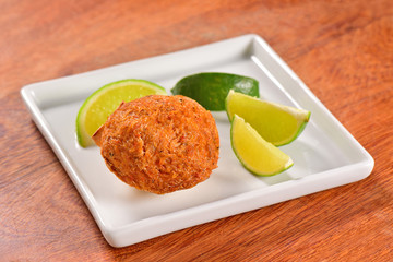 Crab cake appetizer