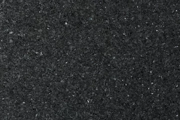 Fototapeten Textur aus schwarzem Granit. Nahaufnahme. © Dmytro Synelnychenko