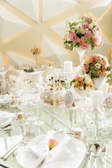 Wedding table decoration