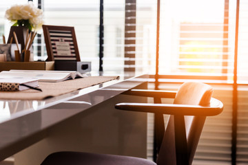 part of working table at home freelance ideas concept