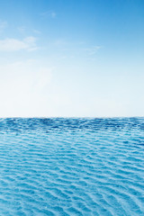 sky and swimming pool background with free copyspace for your text