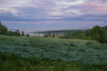 Suumer white night in Finland