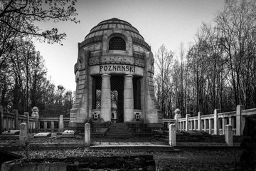 Cmentarz żydowski w mieście Łodzi, Polska © Senatorek