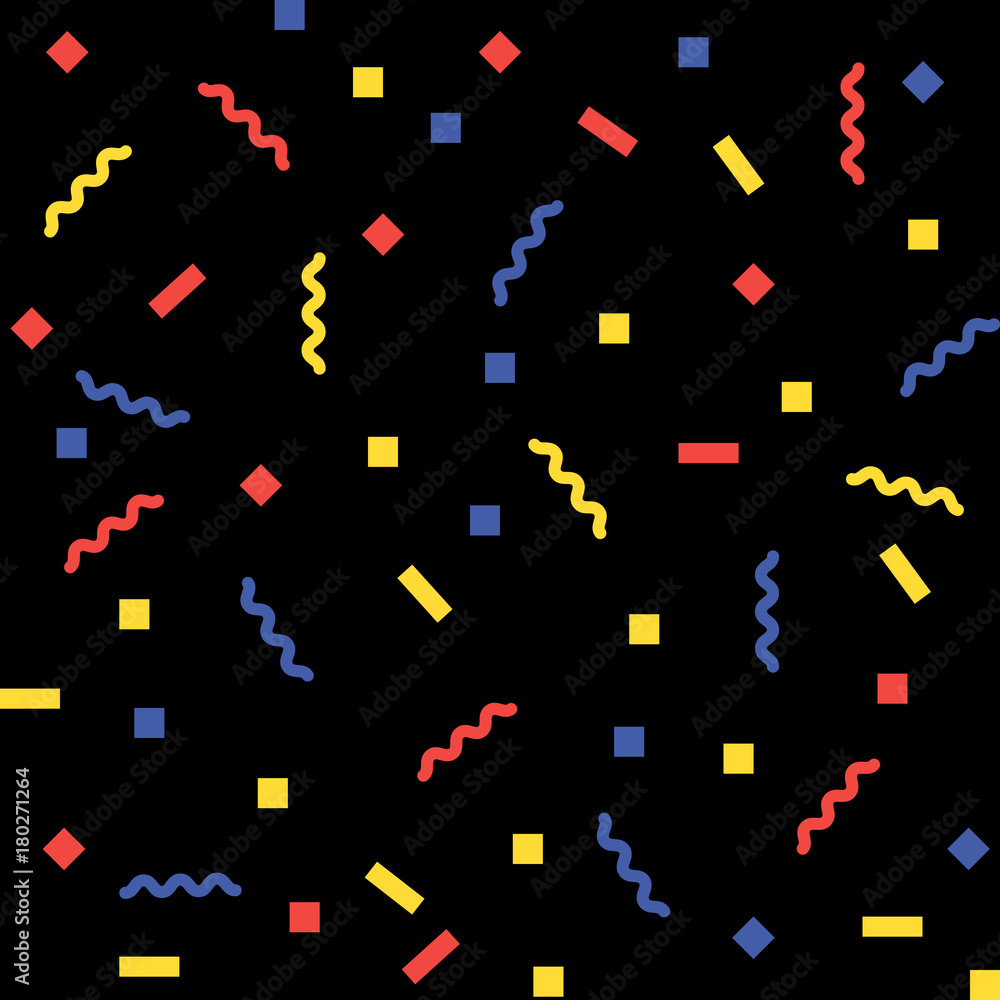 Poster abstract white background with zigzags. vector seamless pattern with geometric figures. hipster fill