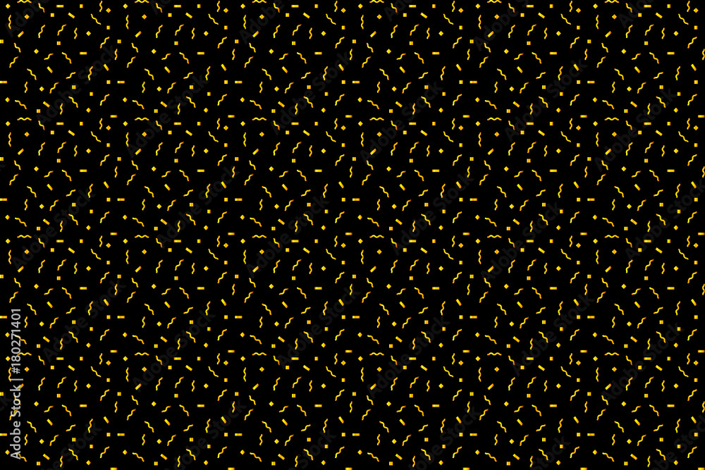 Poster abstract white background with zigzags. vector seamless pattern with geometric figures. hipster fill
