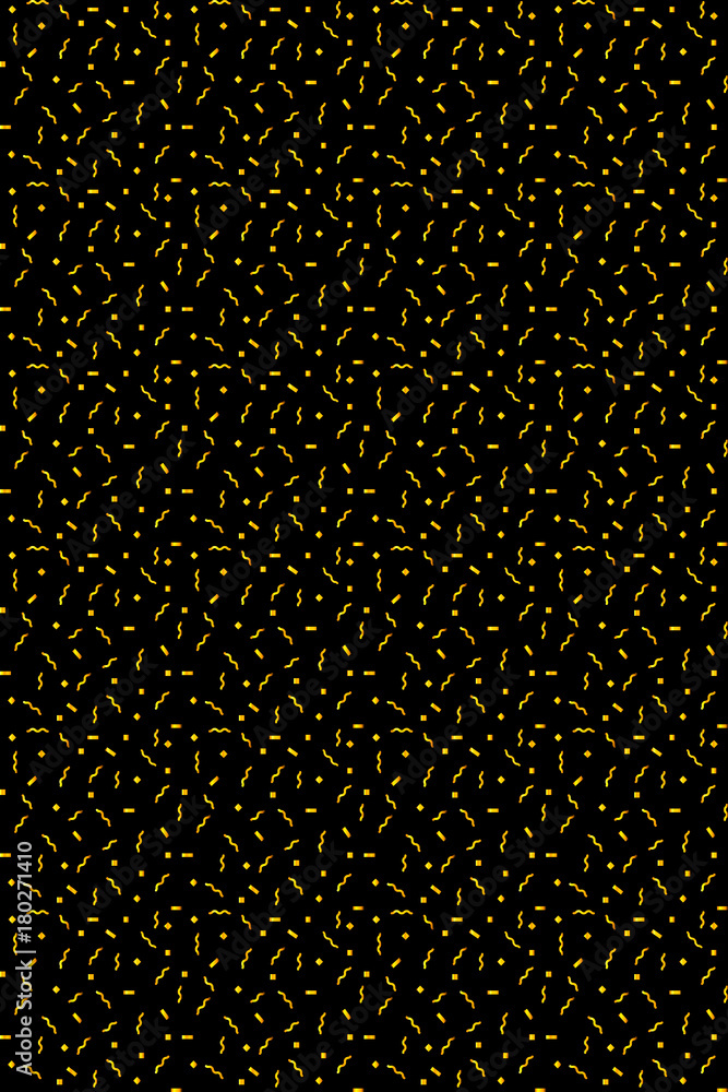 Poster abstract white background with zigzags. vector seamless pattern with geometric figures. hipster fill