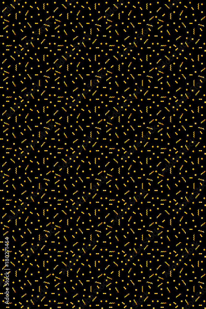 Poster abstract white background with zigzags. vector seamless pattern with geometric figures. hipster fill