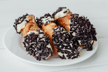 tasty and beautiful dessert