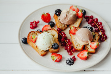 tasty and beautiful dessert