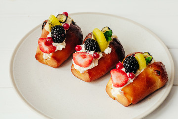 tasty and beautiful dessert