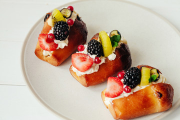 tasty and beautiful dessert