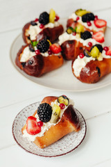 tasty and beautiful dessert